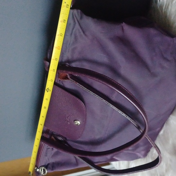 Longchamp Large Purple Tote Bag - Picture 13 of 16